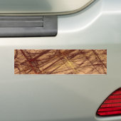 Sticker Arrière - plan Brown Fractal Grunge (En voiture)