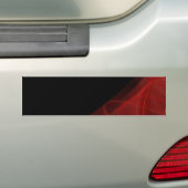 Sticker Arrière - plan fractal rouge et noir (En voiture)