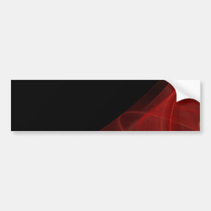Sticker Arrière - plan fractal rouge et noir