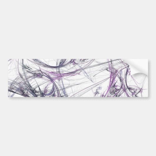 Sticker Arrière - plan Fractal Spider Web (Devant)
