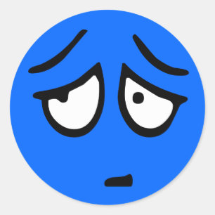 Sticker Arrière - plan personnalisable Emoticon