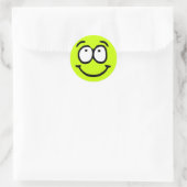 Sticker Arrière - plan personnalisable Emoticon (Sac)