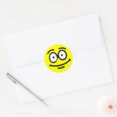 Sticker Arrière - plan personnalisable Emoticon (Enveloppe)