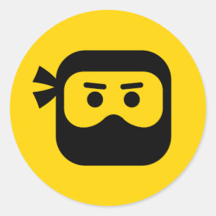 Sticker arrondi DLive Ninja
