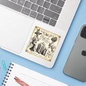 Sticker Arsenic et Ancienne dentelle (Ordinateur portable avec iPhone)