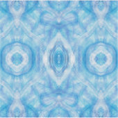 Sticker Art abstrait aquarelle bleu clair Foi (Devant)