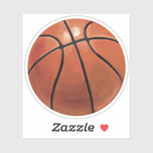 Sticker Art de basket-ball