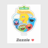 Sticker Art de caractère de rue Sésame (Feuille)