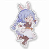 Sticker Art de Pekomama Chibi Vtuber (Devant)