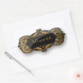 sticker Art déco (Enveloppe)