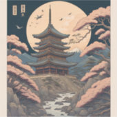 Sticker Art et illustrations d'inspiration japonaise Art - (Devant)