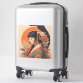 Sticker Art et illustrations d'inspiration japonaise Art - (Sur valise)