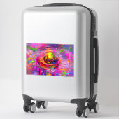 Sticker Art Floral Surreal (Sur valise)
