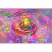 Sticker Art Floral Surreal (Devant)