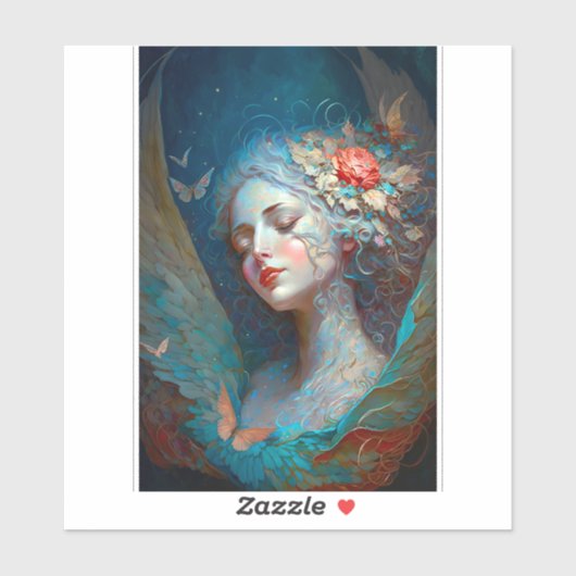 Sticker Art Imaginaire Angel Wings (Feuille)