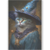 Sticker Art Imaginaire Chat Witch (Devant)