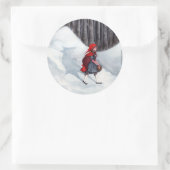 Sticker Art Imaginaire Fairytale - Wolf à l'intéri (Sac)