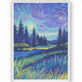 Sticker art naturel magnifique (Devant)