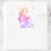 sticker Art nouveau Alphonse Mucha (Sac)