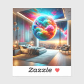 Sticker Art Planète (Feuille)