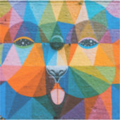 Sticker Art urbain Ours Art urbain Ours murmurale (Devant)