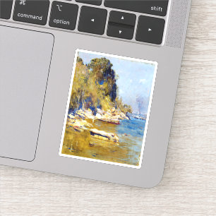 Sticker Arthur Streeton de mon camp (crique de Sirius)