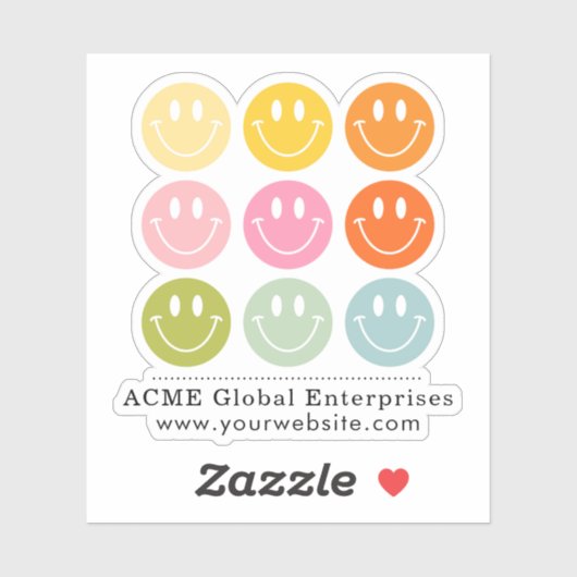 Sticker Articles promotionnels Pas de minimum Ajouter votr (Feuille)