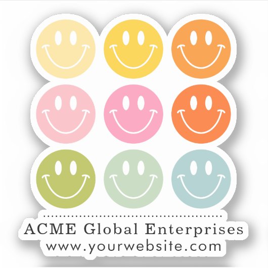 Sticker Articles promotionnels Pas de minimum Ajouter votr (Devant)