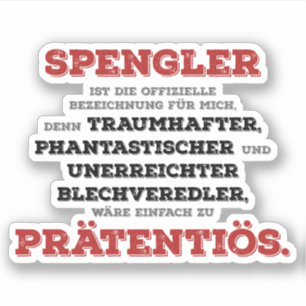 Sticker Artisans gai gai Spengler