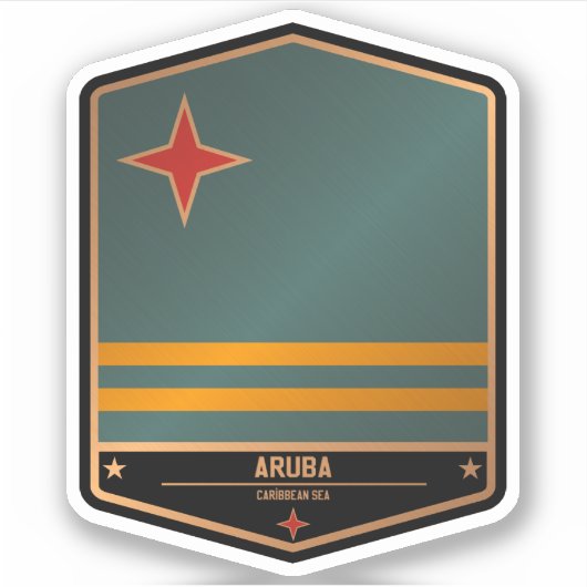 Sticker Aruba (Devant)