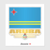 Sticker Aruba (Feuille)