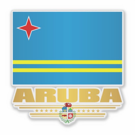 Sticker Aruba (Devant)