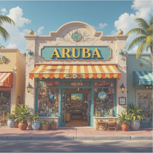 Sticker Aruba (Devant)