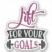 Sticker Ascenseur pour vos objectifs (Devant)