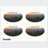 Sticker Asheville, NC (Feuille)