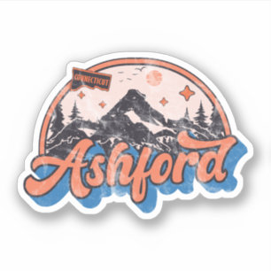 Sticker Ashford, Connecticut