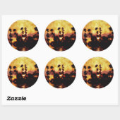 Sticker asiatique (Feuille)