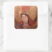 Sticker asiatique élégante femme (Sac)