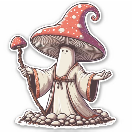 Sticker Assistant Champignon (Devant)