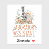 Sticker Assistant de laboratoire (Feuille)