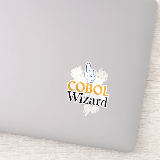 Sticker Assistant de langage de programmation Cobol hérité (Détail)