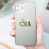 Sticker Assistant en soins infirmiers certifié St. Patrick (Téléphone)