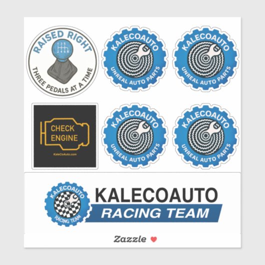 Sticker Assortiment 2 (Feuille)
