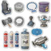 Sticker Assortiment de produits 1 (Devant)