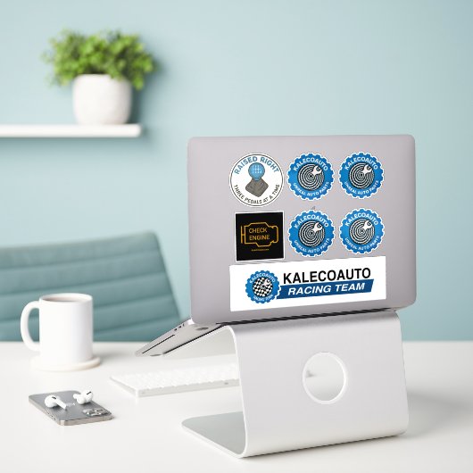 Sticker Assortment 2 (Ordinateur portable sur le bureau)