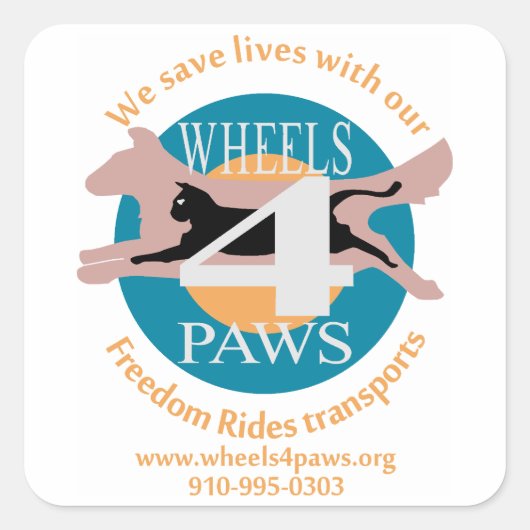 Sticker-Asst. vormen en maten Vierkante Sticker (Voorkant)