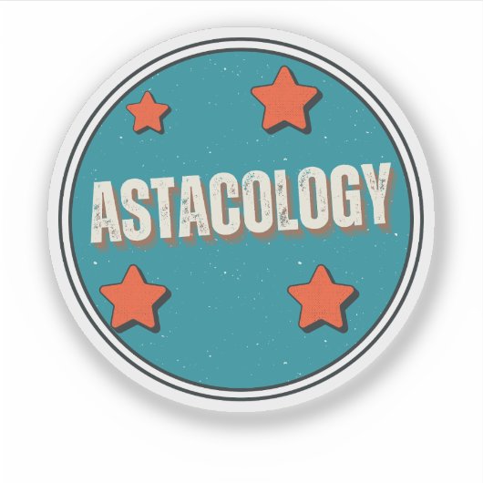 Sticker Astacologie (Devant)