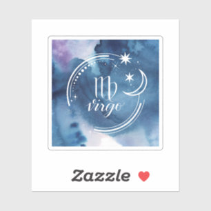 Sticker Astrologie de l'aquarelle - Virgo