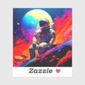 Sticker Astronaut (Feuille)