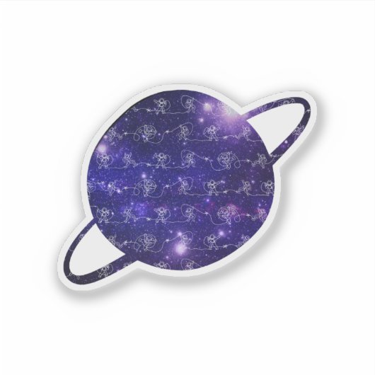 Sticker Astronaut (Devant)